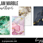 Glam Marble Posters