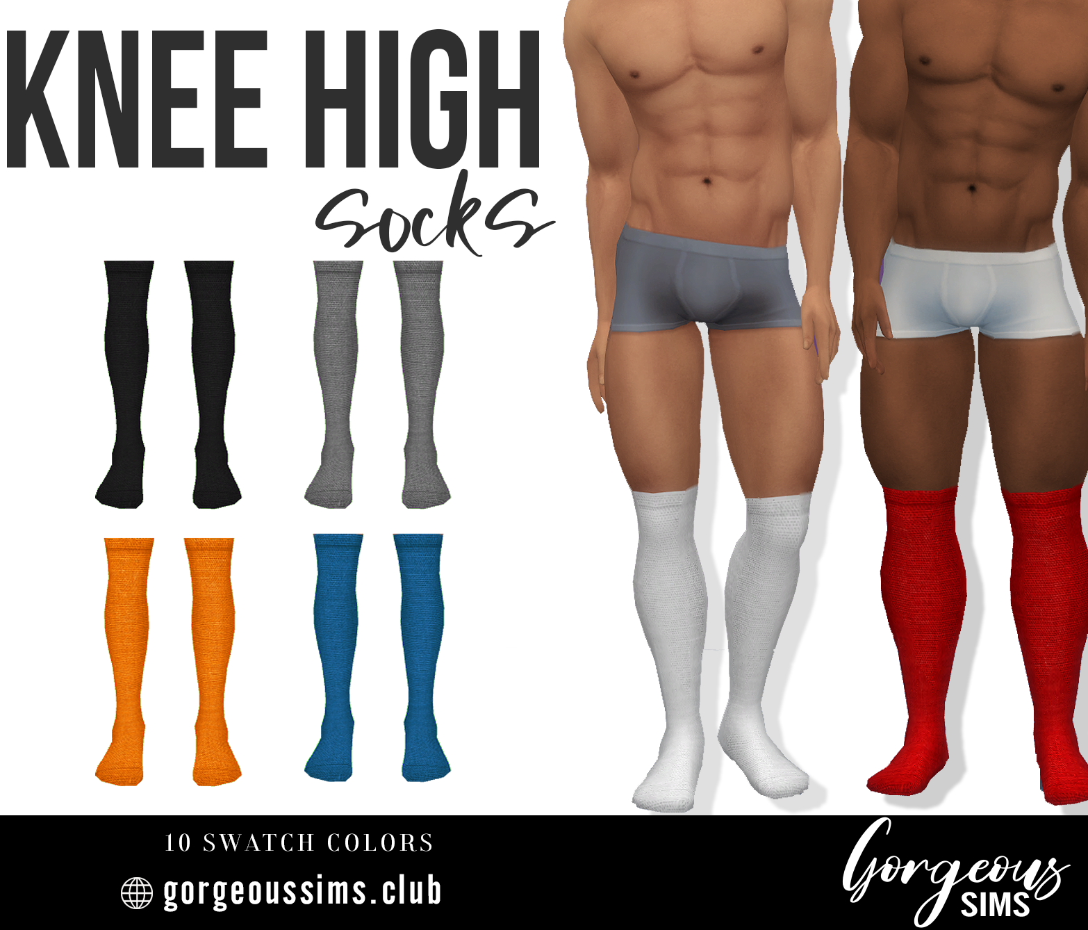 Knee High Socks For Men