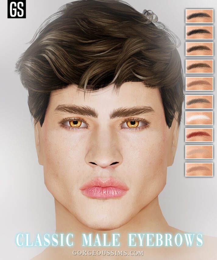 Classic Male Eyebrows